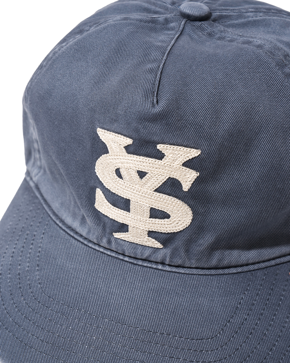 [예약 배송] 선데이세레머니 SY 로고 패널 뉴코튼 캡 - 라이트 네이비([예약 배송] Sunday Ceremony Sy Logo 5 Panel New Cotton Cap - Light Navy) - 4