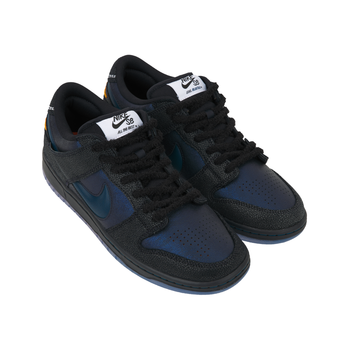 나이키 x 블루타일 SB 덩크 로우 프로 피치 블루 앤 블랙(Nike x Bluetile SB Dunk Low Pro Pitch Blue and Black) - 4
