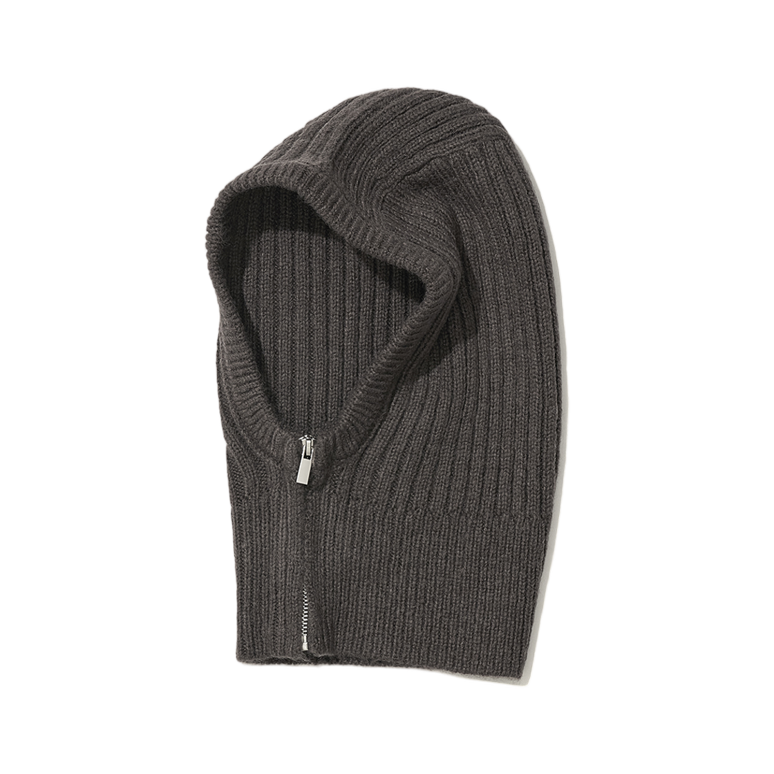 (W) 파르티멘토 니트 발라클라바 브라운((W) Partimento Knit Balaclava Brown)