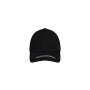 Junne A08 IX Logo Ball Cap Black