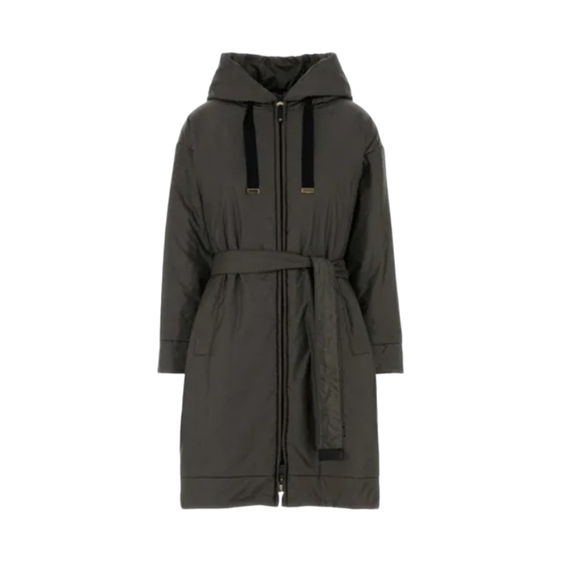 (W) 막스마라 더 큐브 디오니소 발수 패딩 자켓 다크 그레이((W) Max Mara The Cube Dioniso Water-Repellent Padded Jacket Dark Grey)