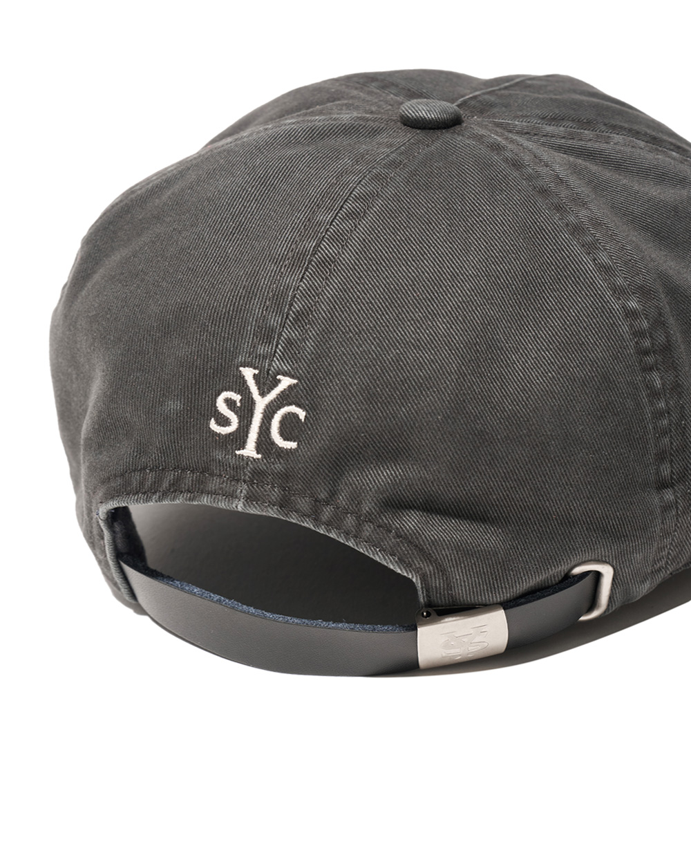[예약 배송] 선데이세레머니 올드 잉글리쉬 빈티지 로고 캡 - 차콜([예약 배송] Sunday Ceremony Old English Vintage Logo Cap - Charcoal) - 5