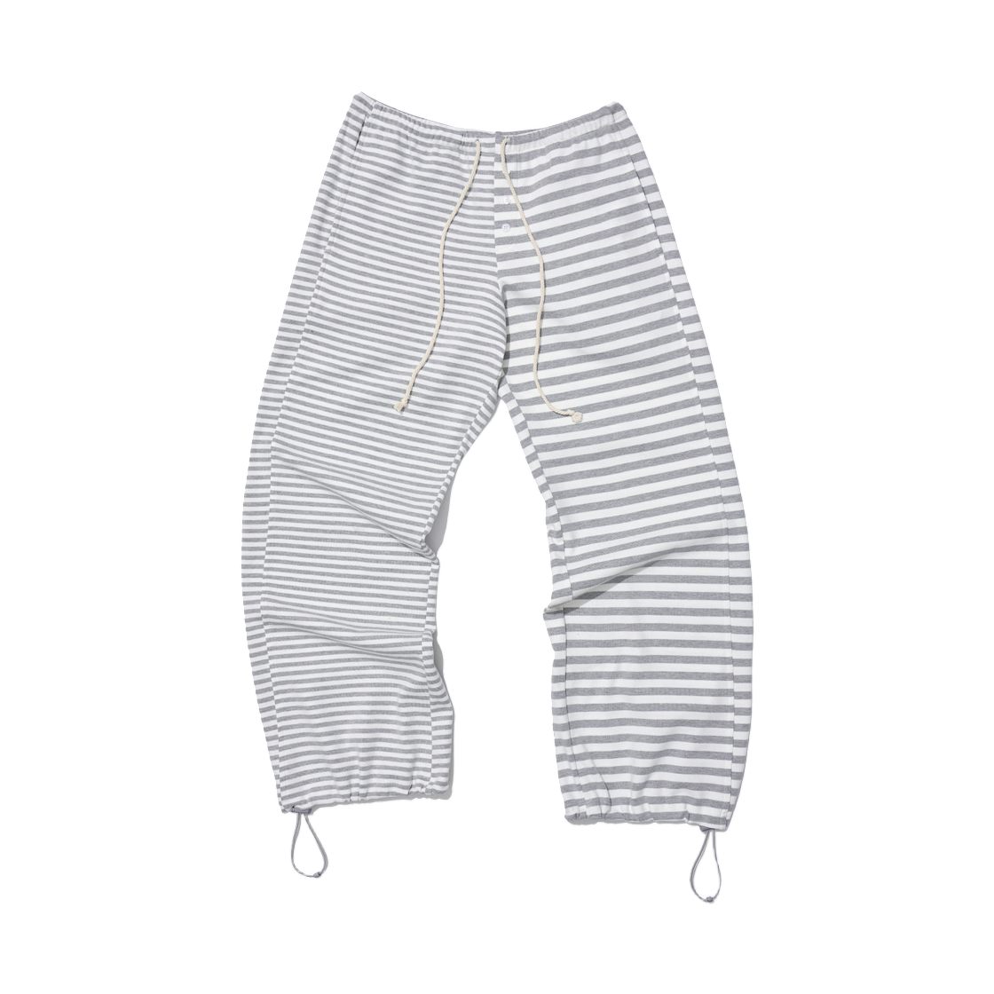 (W) 파르티멘토 PWC 콤비 스트라이프 스웨트팬츠 멜란지((W) Partimento PWC Combi Stripe Sweatpants Melange)