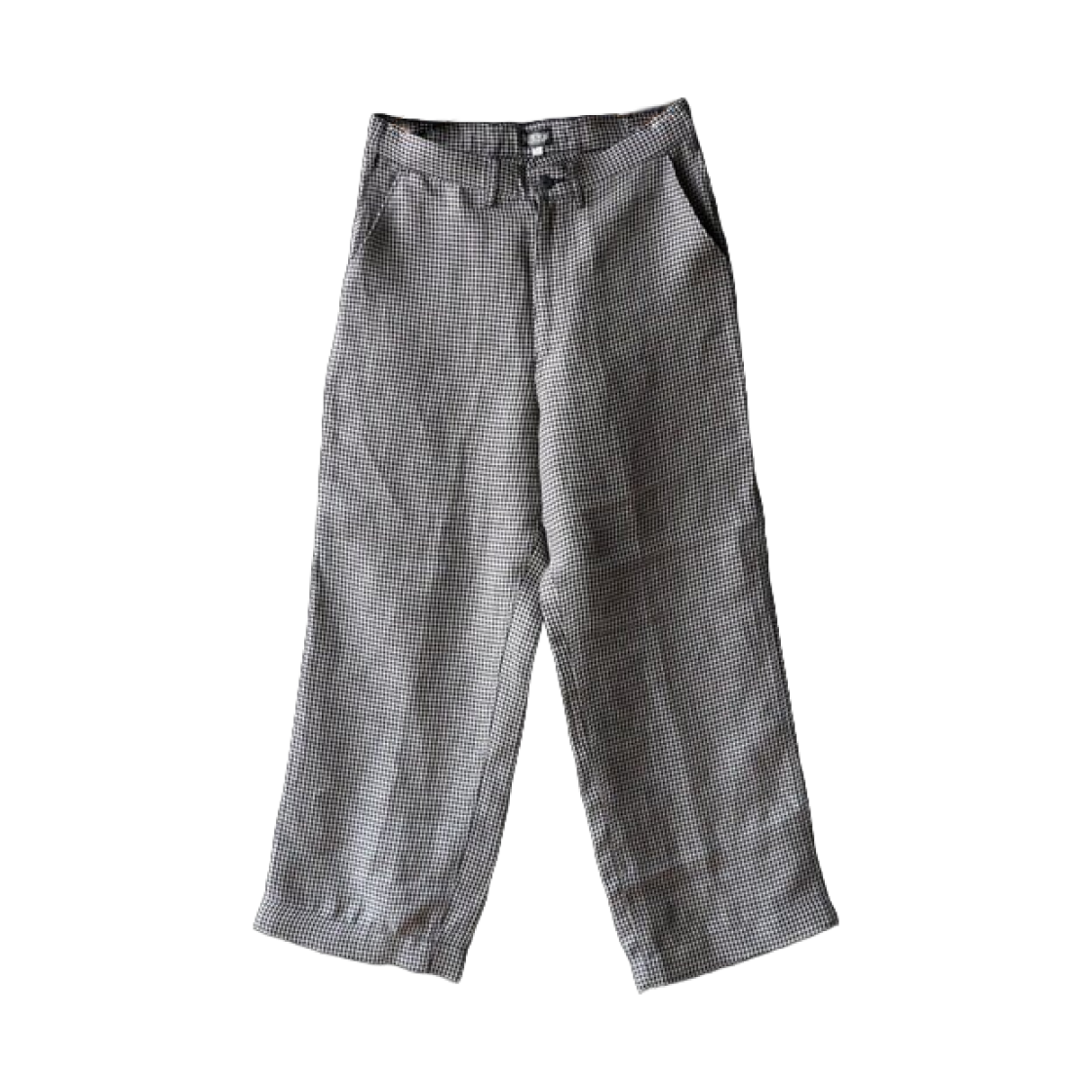 블랙 사인 지고로 어드저스터블 웨이스트 트라우저 하운드투스(Black Sign “GIGORO” Adjustable waist Trousers Houndstooth) - 1