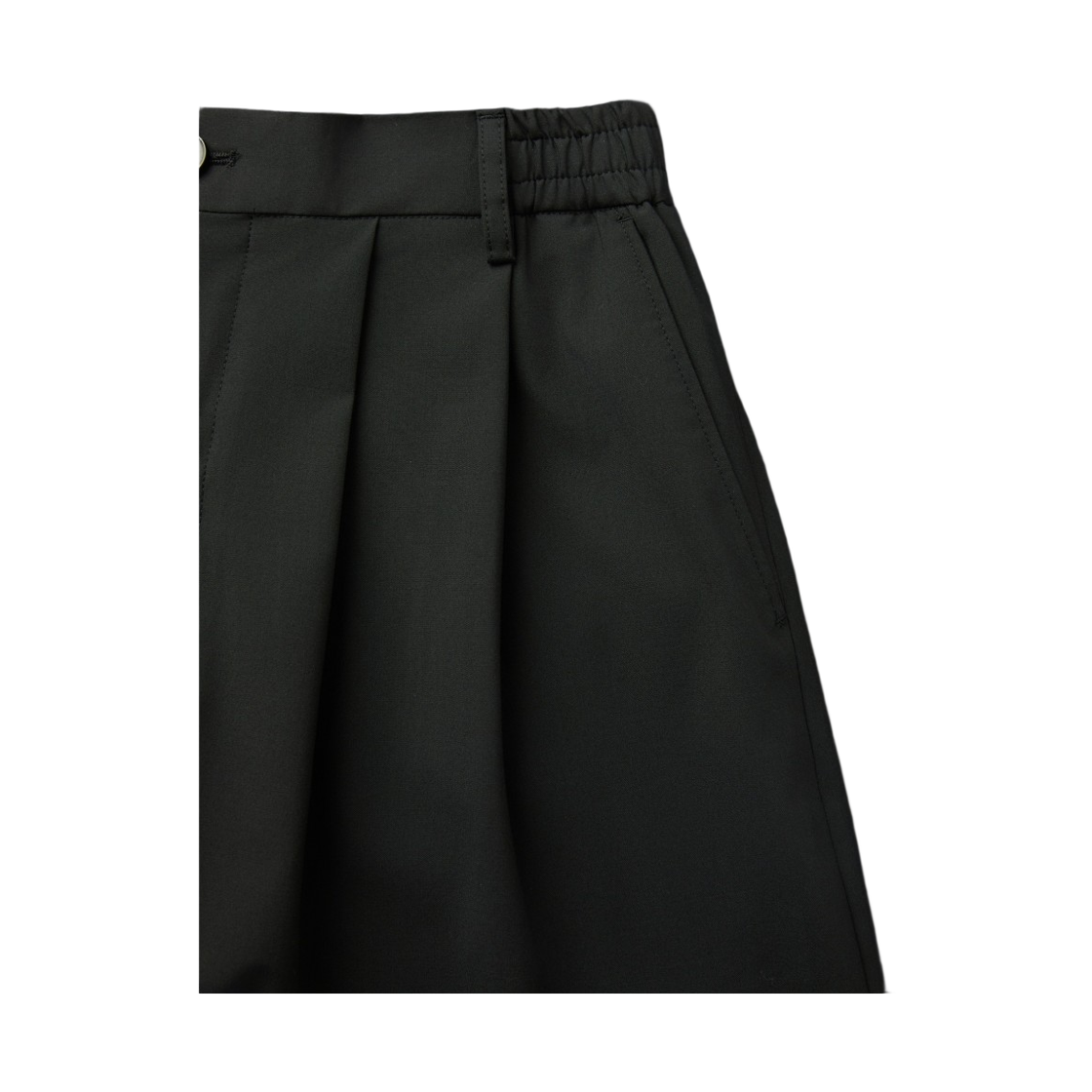 이로 세틴 밴딩 배색 와이드 조거 팬츠 블랙(Iro Saint Banded Contrast Wide Jogger Pants Black) - 6