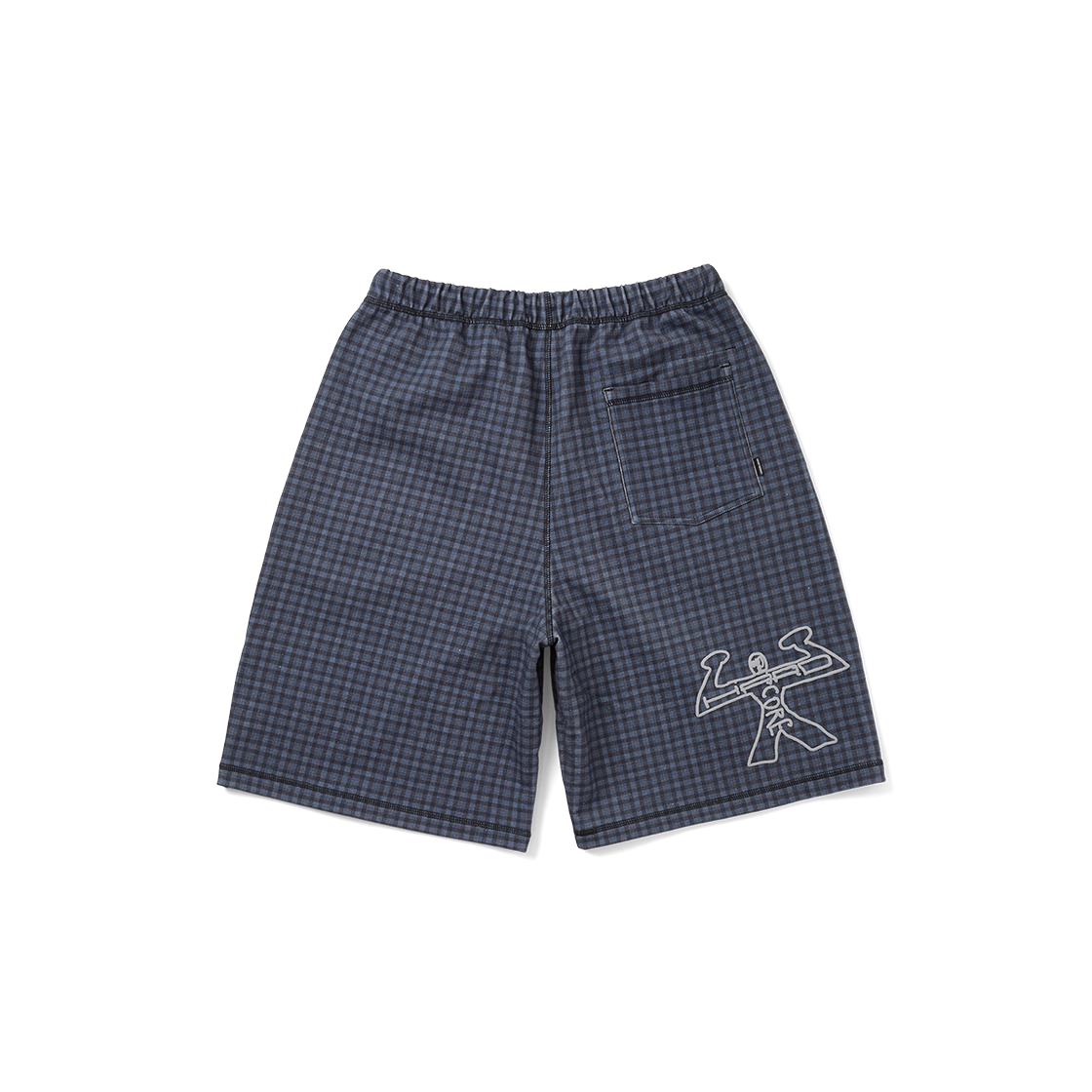 [더블적립] 예스아이씨 하드코어 스웻쇼츠 네이비([더블적립] YESEYESEE Hardcore Sweatshorts Navy)
