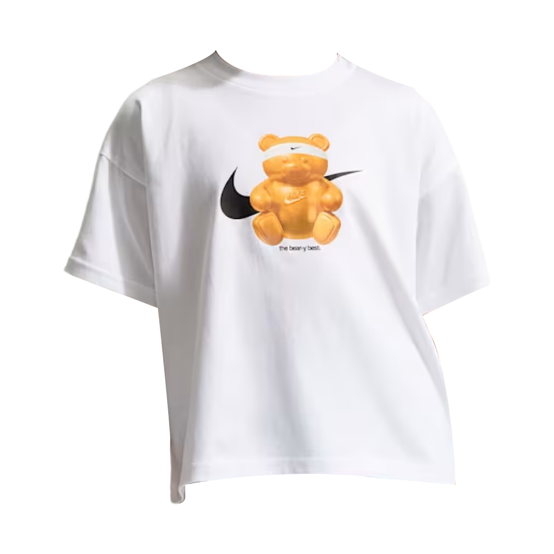 IO8121-100 (Kids) Nike NSW Boxy T-Shirt White