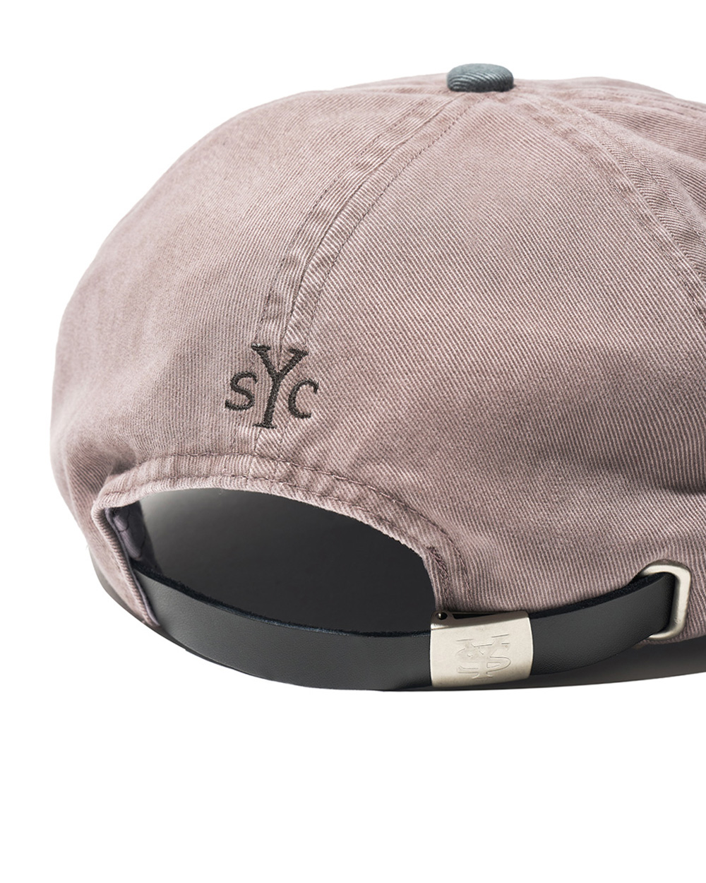 [예약 배송] 선데이세레머니 SY 클래식 빈티지 로고 캡 - 라벤더 그레이([예약 배송] Sunday Ceremony Sy Classic Vintage Logo Cap - Lavender Grey) - 5
