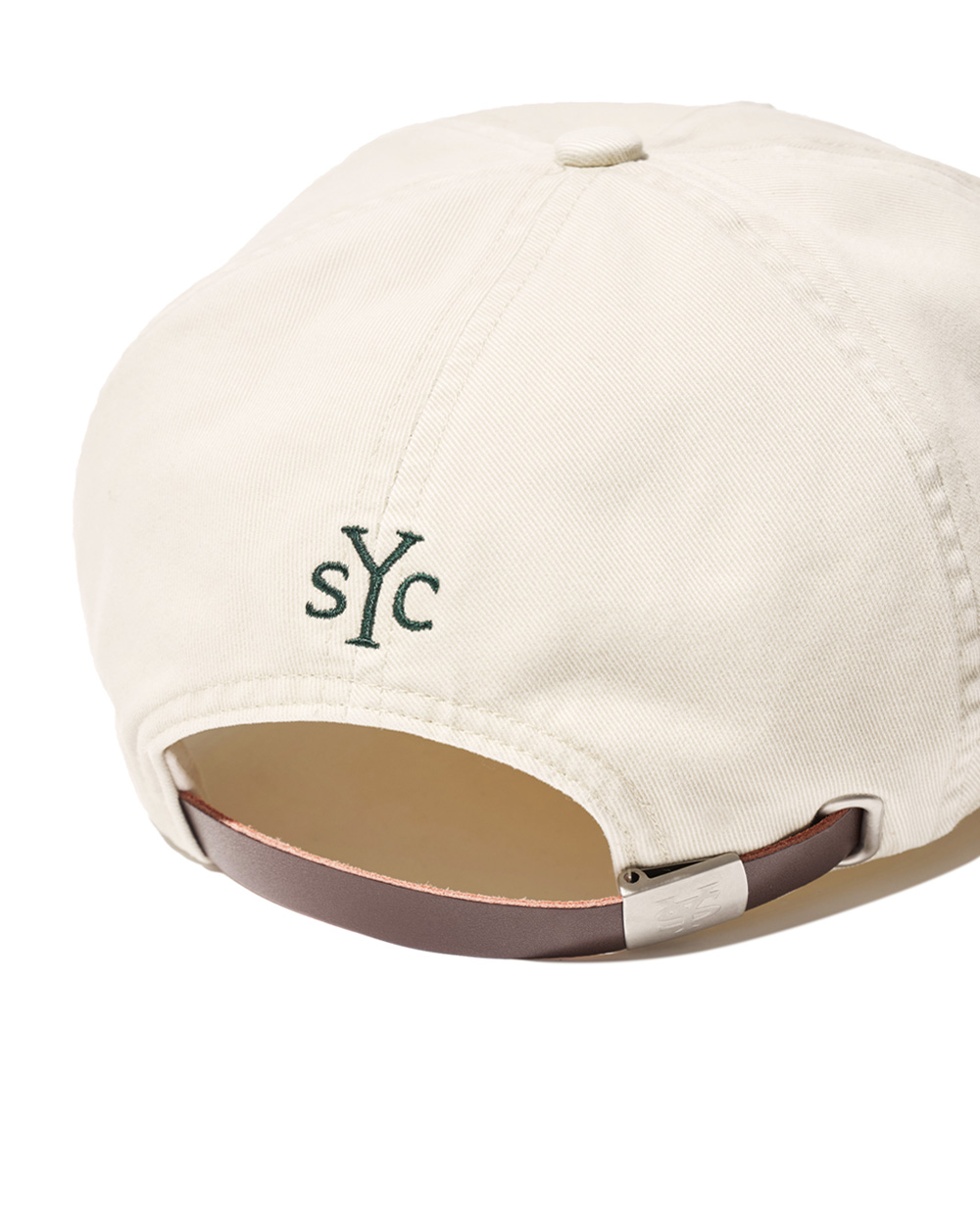 [예약 배송] 선데이세레머니 SY 로고 패널 뉴코튼 캡 - 아이보리([예약 배송] Sunday Ceremony Sy Logo 5 Panel New Cotton Cap - Ivory) - 5