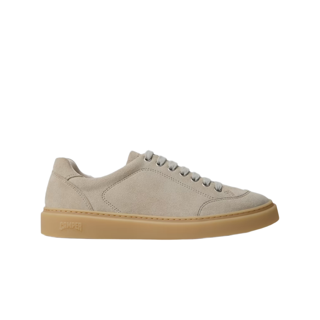 K101105-003 Camper Runner Twentyfive Suede Leather Sneakers Beige