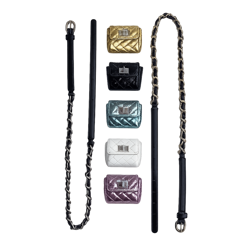 스컬프터 아이 코인 펄스+ 코인 펄스 체인 벨트 세트(Sculptor I Coin Purse + Coin Purse Chain Belt SET)