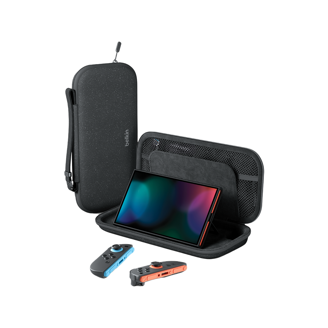 벨킨 닌텐도 스위치2 전용 게이밍 여행용 케이스 파우치 ENA002 차(Belkin Nintendo Switch 2 Case ENA002 Charcoal)