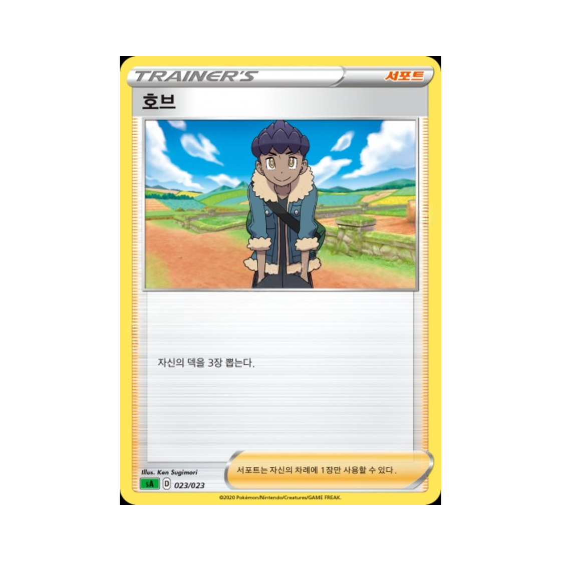 포켓몬 TCG 호브 소드&실드 스타터 세트 V 풀 (한글판)(Pokemon TCG Hop Sword & Shield Grass Starter Set V (Korean Ver.)) - 1
