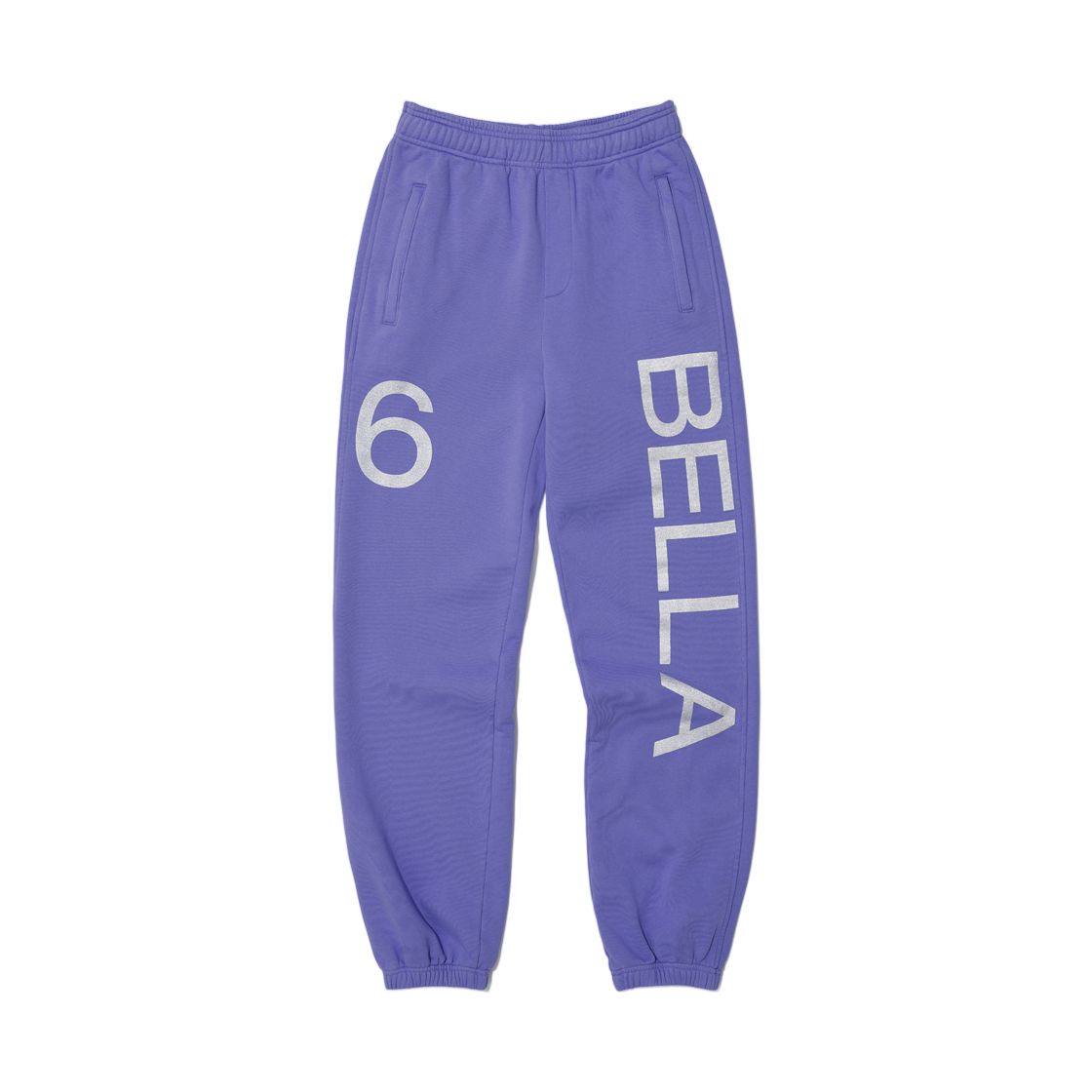(W) 파르티멘토 벨라 76 프린티드 스웨트팬츠 미디움 퍼플((W) Partimento Bella 76 Printed Sweatpants Medium Purple) - 1