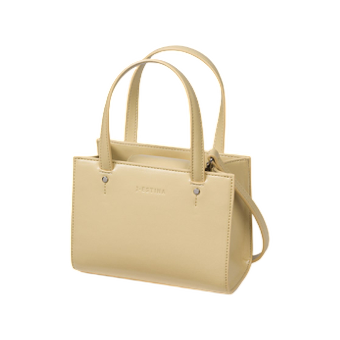 제이에스티나 젤로 미니 토트백 버터(J.Estina Gelo Mini Tote Bag Butter) - 2