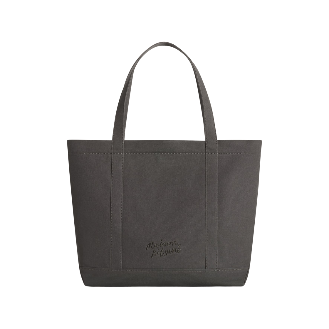 메종 키츠네 라지 폭스 헤드 토트백 벨루가(Maison Kitsune Large Fox Head Tote Bag Beluga) - 2