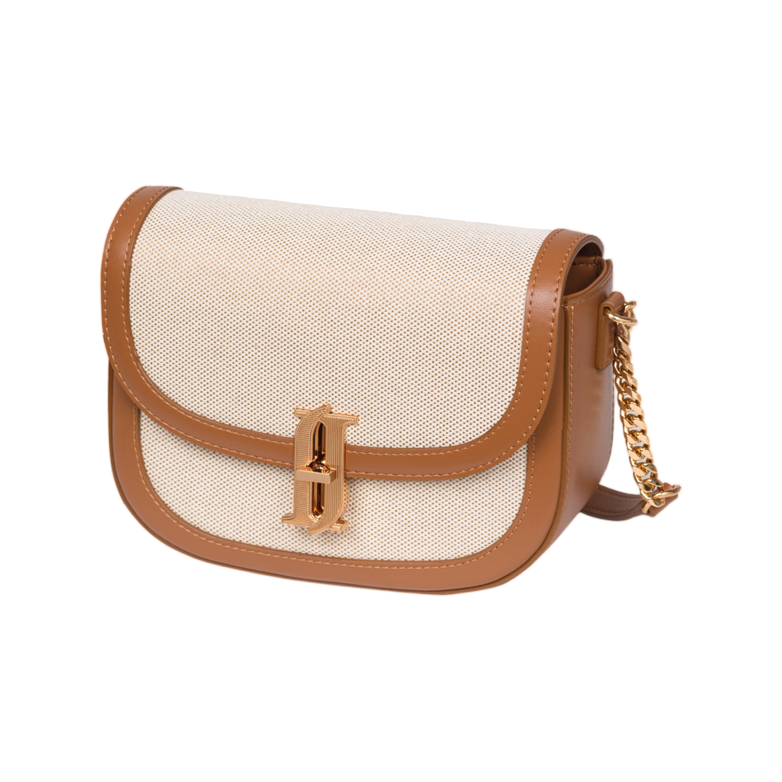 제이에스티나 조엘 폴린 캔버스 스몰 크로스백 탄(J.Estina Joelle Fallin Canvas Small Cross Bag Tan) - 2