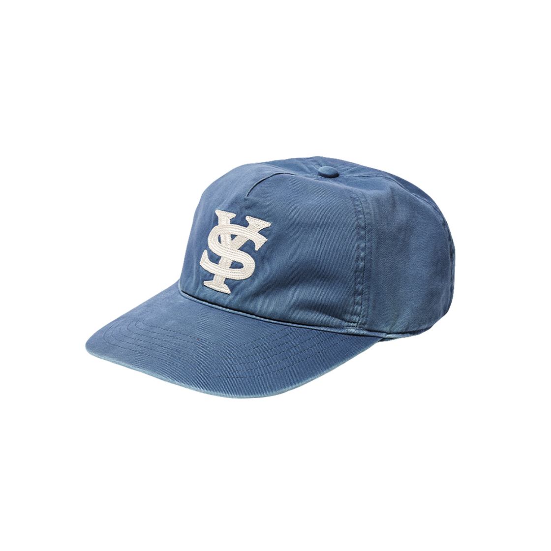선데이세레머니 SY 로고 5패널 뉴코튼 캡 - 블루(Sunday Ceremony Sy Logo 5 Panel New Cotton Cap - Blue)