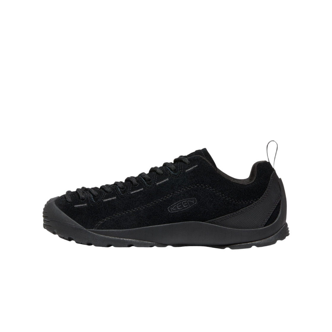킨 재스퍼 남성 스니커즈 헤어리 블랙 블랙(KEEN JASPER Mens Sneakers Hairy Black Black) - 2