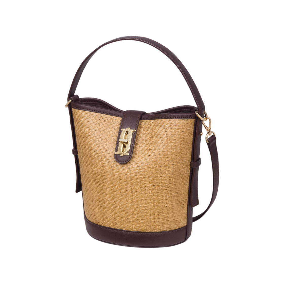 제이에스티나 비타 스몰 버킷 딥 브라운(J.Estina Vita Small Bucket Deep Brown) - 2