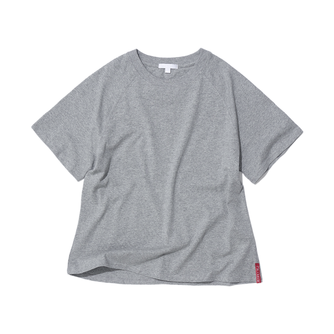 (W) 파르티멘토 PWC 오버사이즈드 에브리데이 티셔츠 멜란지((W) Partimento PWC Oversized Everyday T-Shirt Melange) - 1