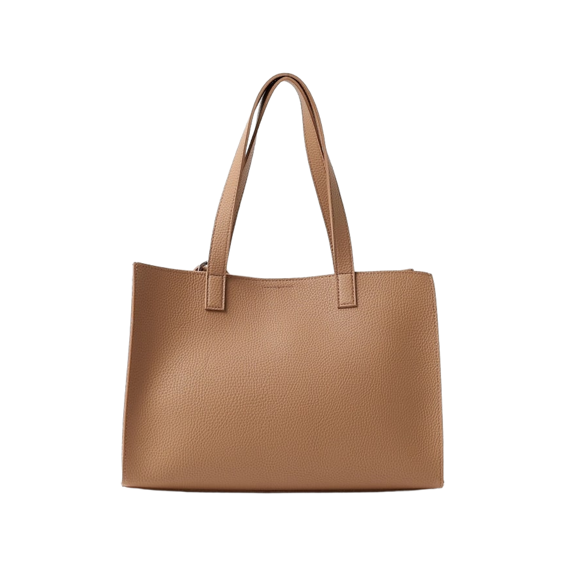 빔즈 하트 펀칭 로고 참 토트백 카멜(Beams Heart Punching Logo Charm Tote Bag Camel) - 2
