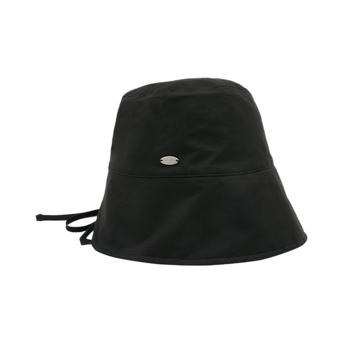 (W) 제이에스티나 J.레터 워터프루프 보닛 햇 블랙((W) J.Estina J.Letter Waterproof Bonnet Hat Black) - 3