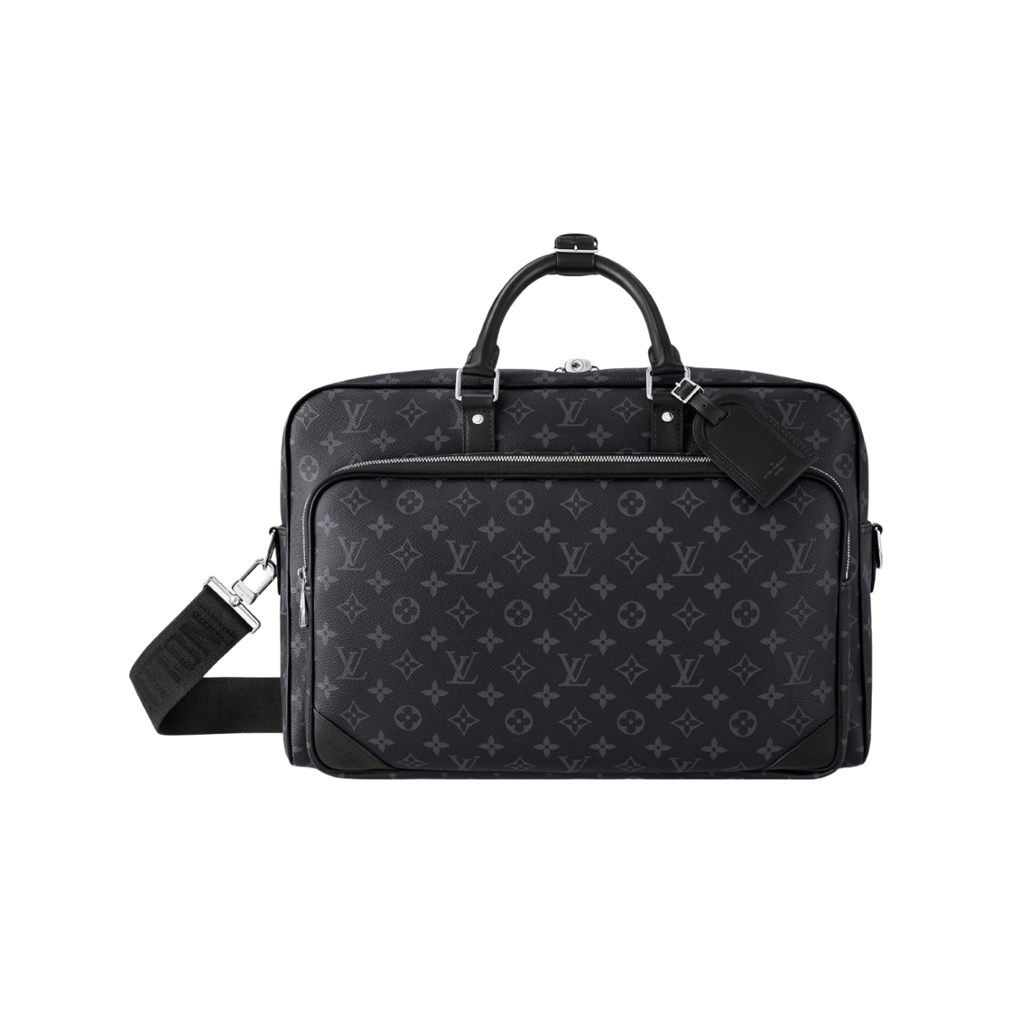 M11512 Louis Vuitton Weekender Bag Monogram Eclipse Coated Canvas Eclipse