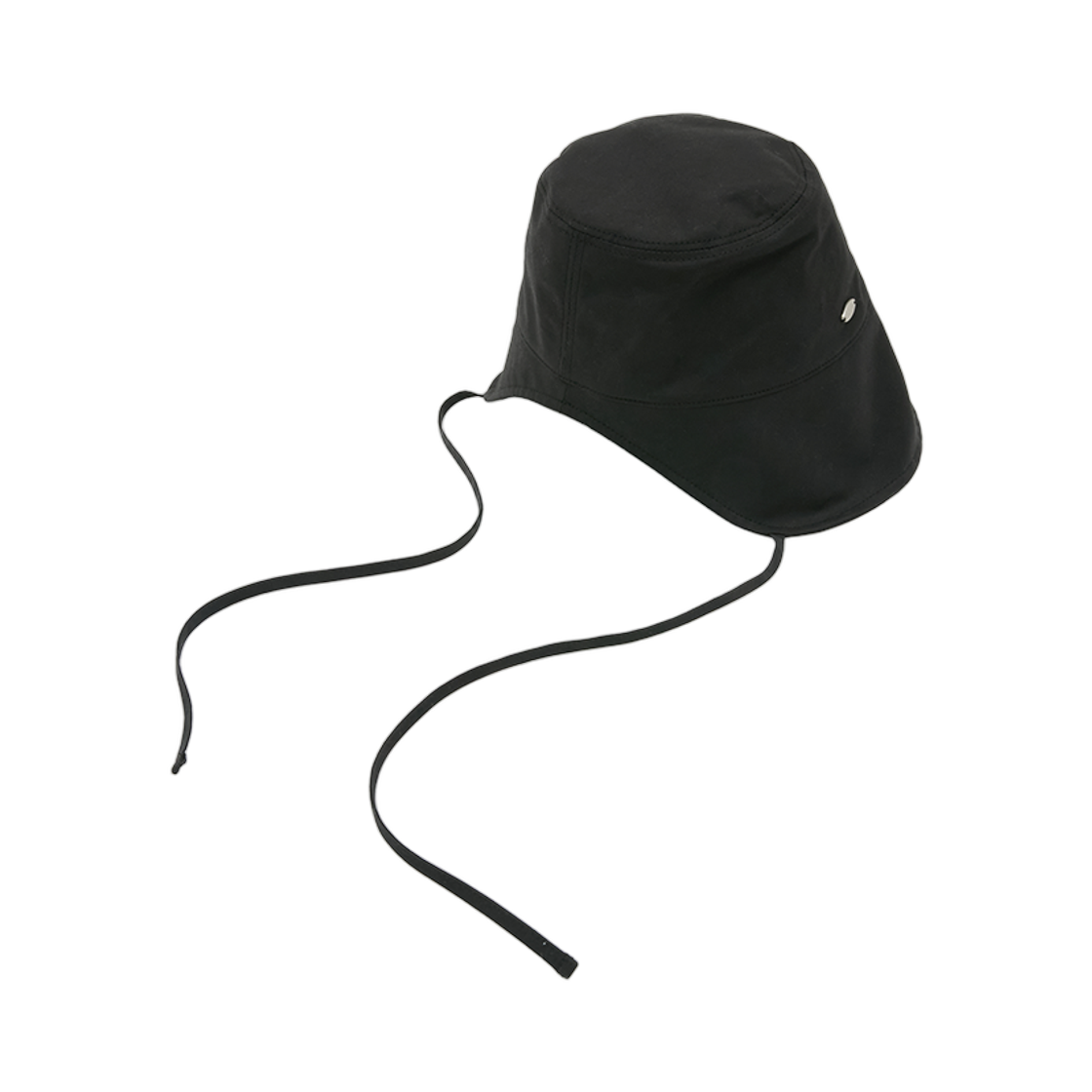 (W) 제이에스티나 J.레터 워터프루프 보닛 햇 블랙((W) J.Estina J.Letter Waterproof Bonnet Hat Black) - 2