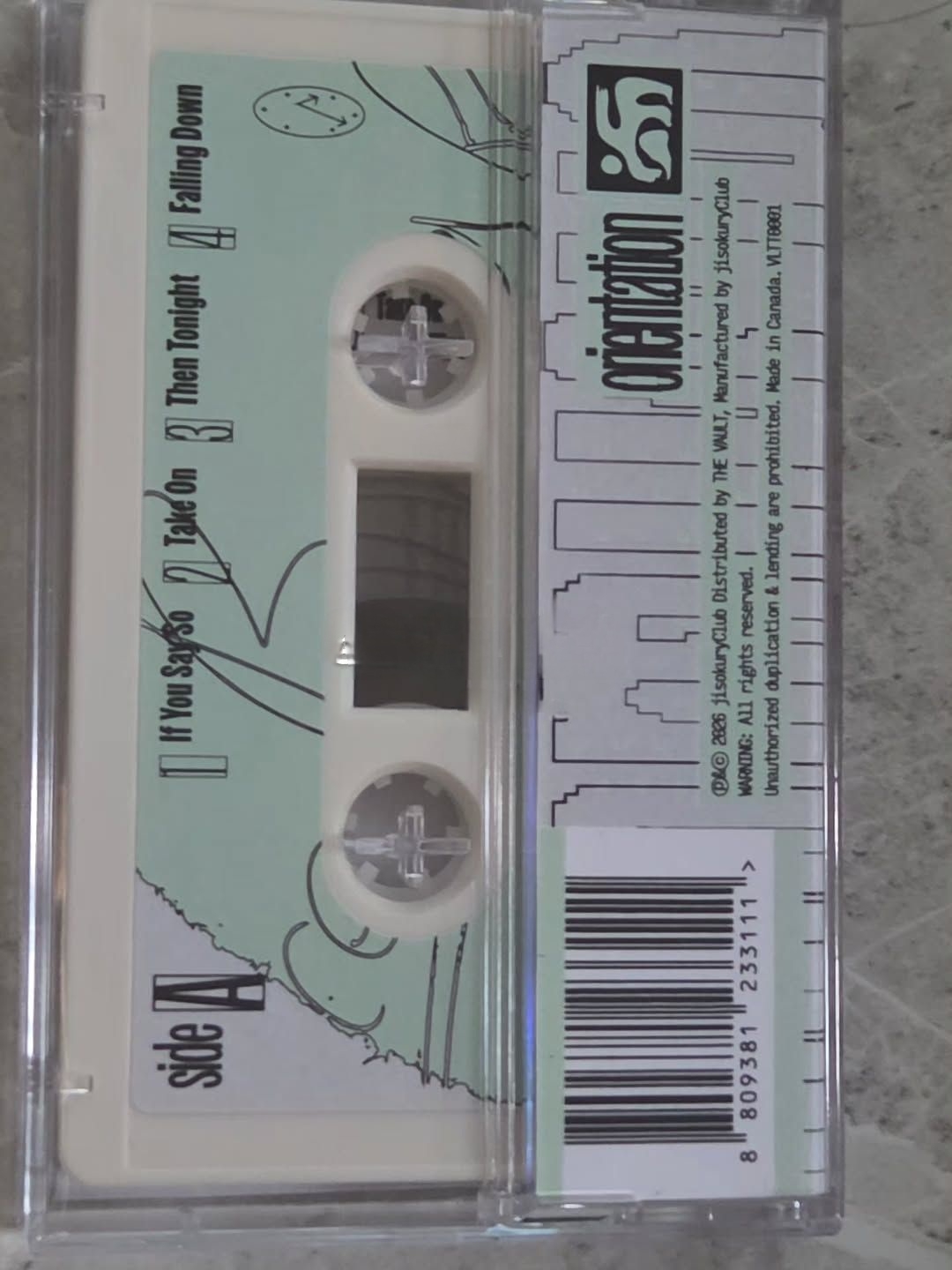 Orientation with LIVE [Cassette] 착용 스타일