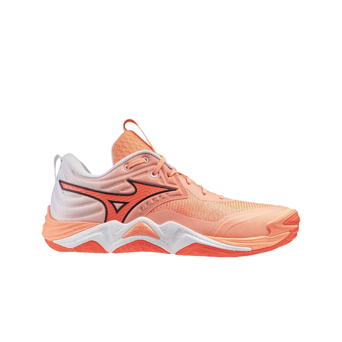 V1GA251280 Mizuno Wave Momentum Elite Coral Orange