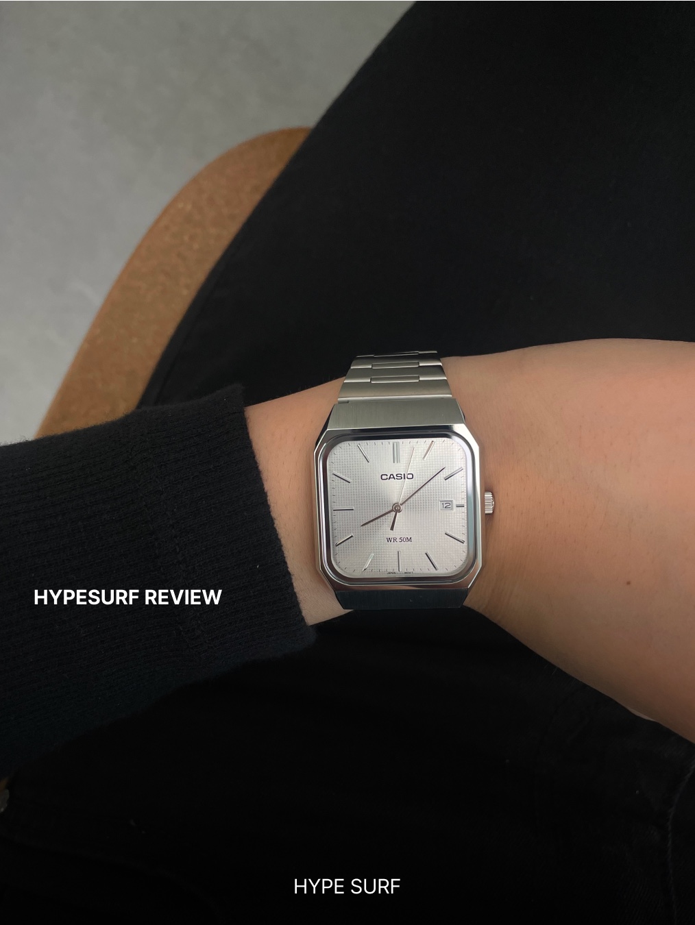 Casio MTP-B185D-7AV 착용 스타일 - 2