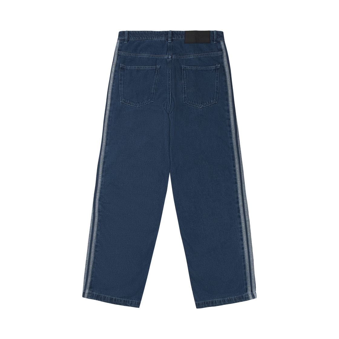 아디다스 아디컬러 데님 파이어버드 팬츠 미디움 블루 데님 - US 사이즈(Adidas Adicolor Denim Firebird Pants Medium Blue Denim - US Sizing) - 2