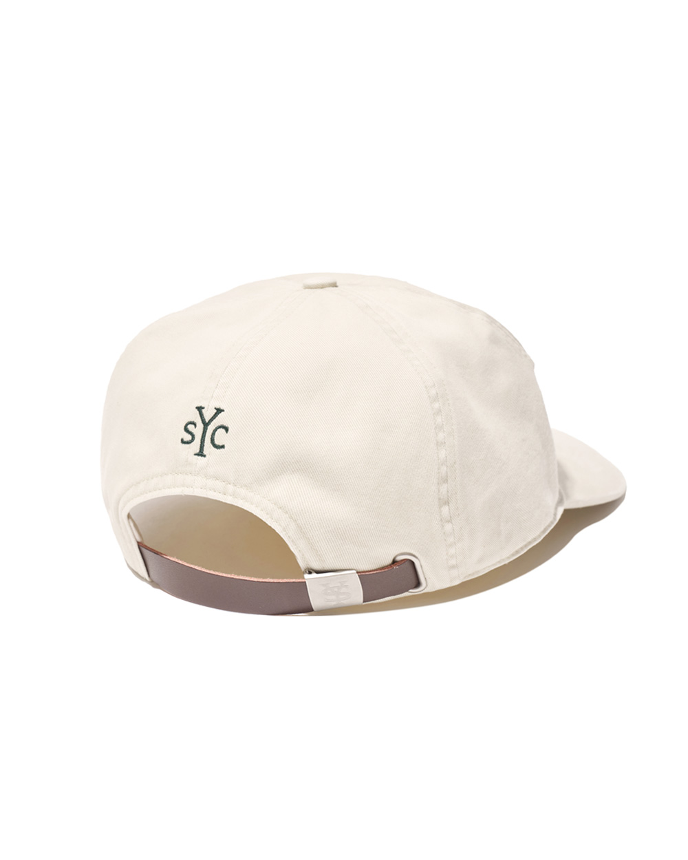 [예약 배송] 선데이세레머니 SY 로고 패널 뉴코튼 캡 - 아이보리([예약 배송] Sunday Ceremony Sy Logo 5 Panel New Cotton Cap - Ivory) - 2