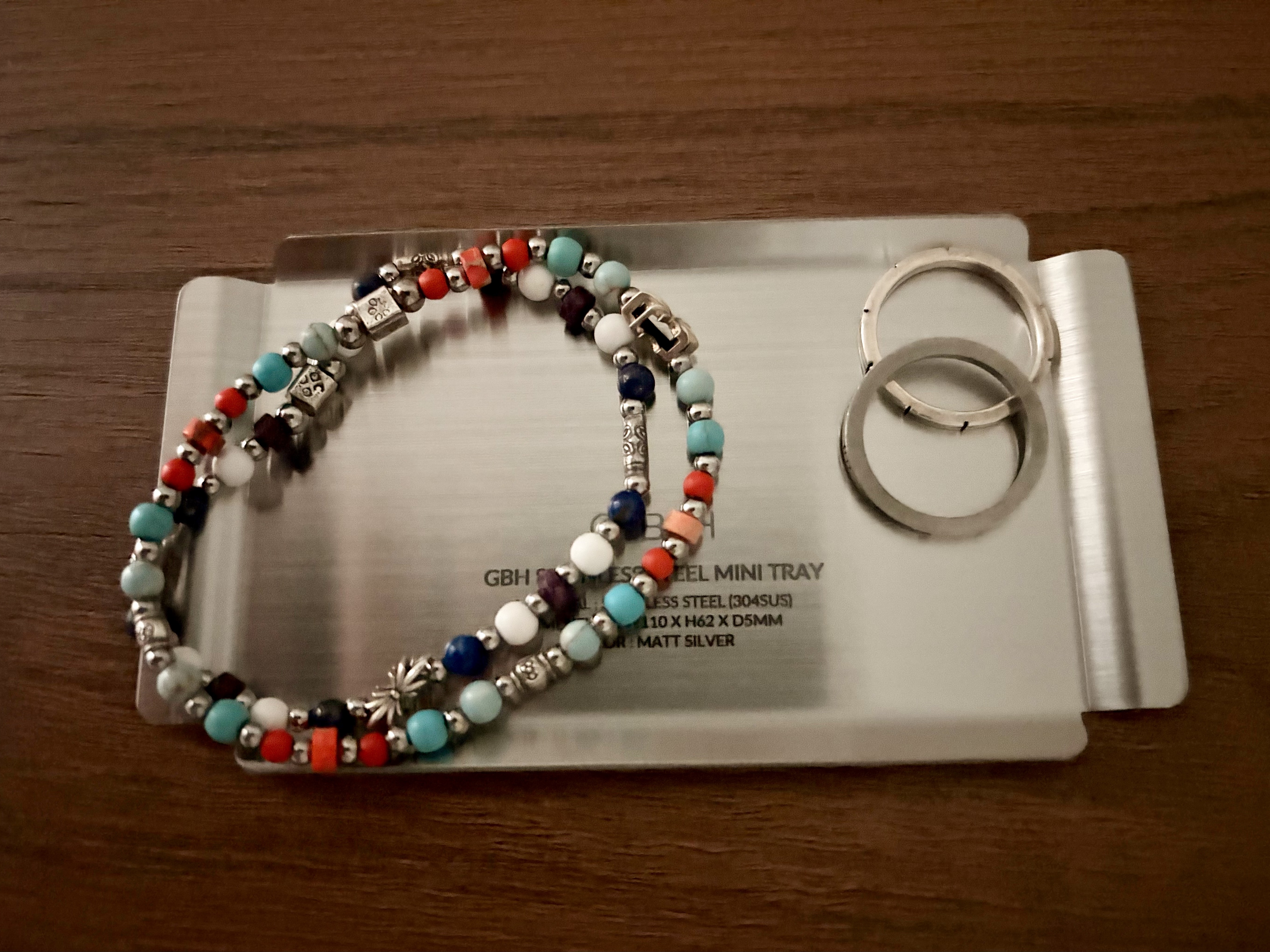 GBH HOME Stainless Steel Mini Tray M 착용 스타일 - 2