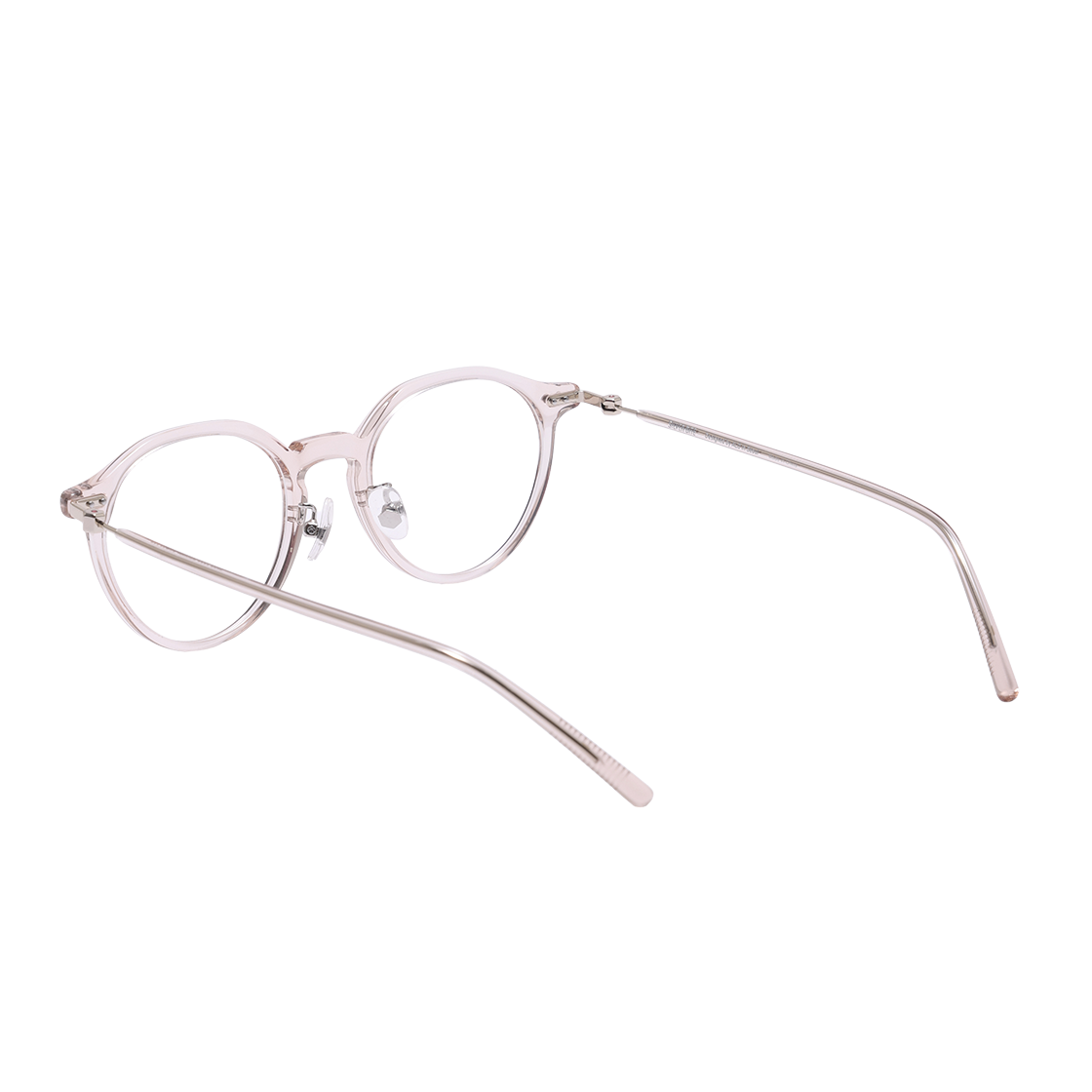 알로아이웨어 [SILVERBITE] SBG7605 1616G HD ACETATE 초경량 고밀도 아세테이트 라이트 브라운 판토 안경테(ALO EYEWEAR [SILVERBITE] SBG7605 1616G HD ACETATE ultra-lightweight high-density acetate light brown panto eyeglass frame) - 3