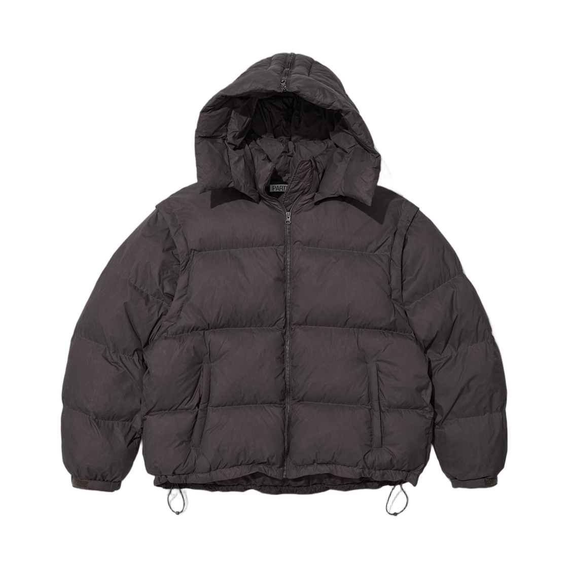 (W) 파르티멘토 3M 신슐레이트 트랜스폼 후드 파카 브라운((W) Partimento 3M Thinsulate Transform Hooded Parka Brown)
