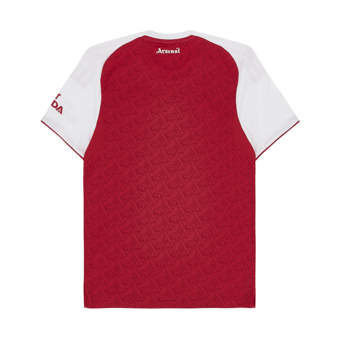 아디다스 아스널 2025/26 홈 저지 베러 스칼렛 화이트 - KR 사이즈 (논 마킹 버전)(Adidas Arsenal 2025/26 Home Jersey Better Scarlet White - KR Sizing (Non Marking Ver.)) - 2