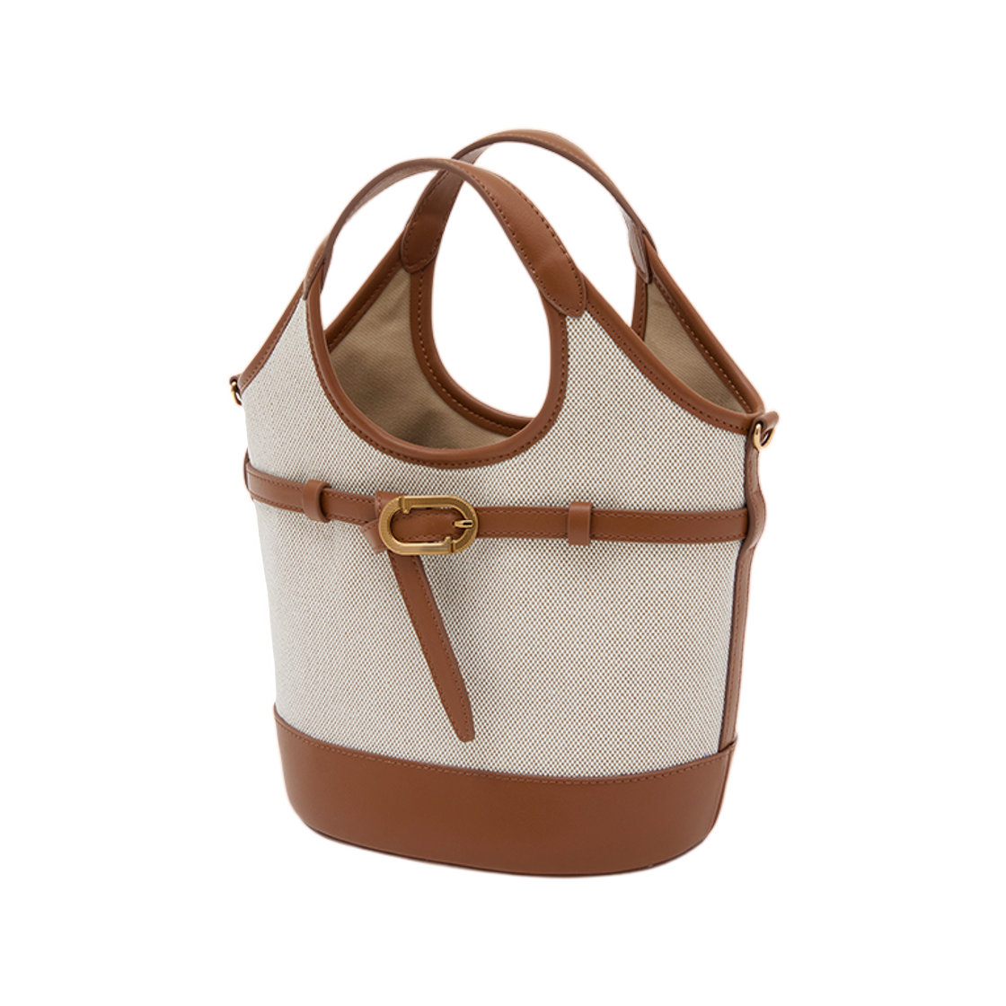 제이에스티나 헤이즐 캔버스 스몰 토트백 브라운(J.Estina Hazel Canvas Small Tote Bag Brown) - 2