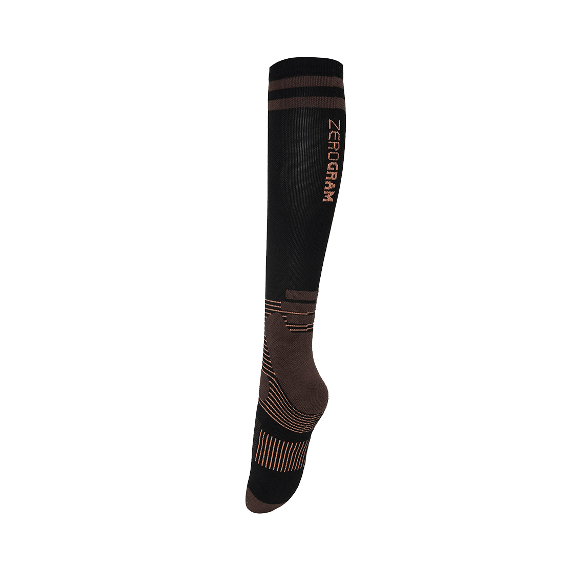 제로그램 트레일하이커 에어로쿨 니삭스(Zerogram Trailhiker Aerocool Knee Socks Black) - 2