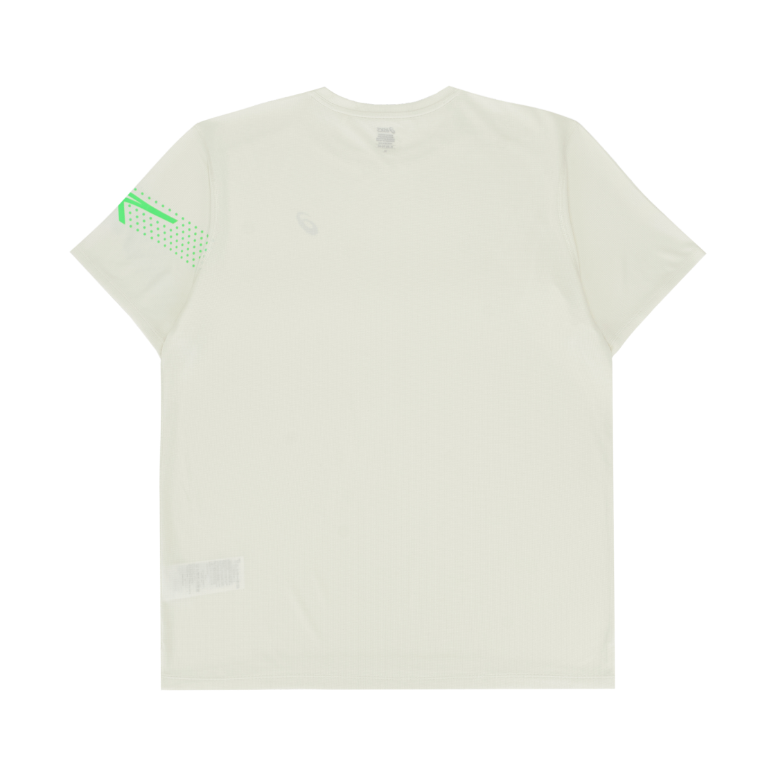 아식스 아이콘 러닝 숏슬리브 티셔츠 크림 바이탈 그린(Asics Icon Running Short Sleeve T-Shirt Cream Vital Green) - 2