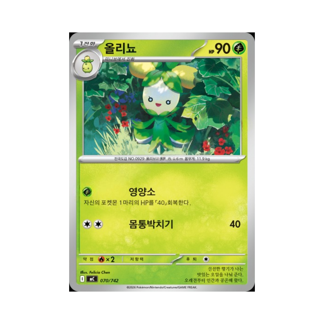포켓몬 TCG 올리뇨 MEGA 스타트 덱 100 배틀컬렉션 (한글판)(Pokemon TCG Dolliv MEGA Start Deck 100 Battle Collection (Korean Ver.)) - 1