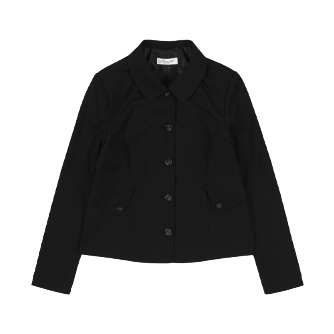 (W) 팬시 클럽 클래식 자켓 앤 플리츠 스커트 블랙((W) Fancy Club Classic Jacket and Pleats Skirt Black) - 2