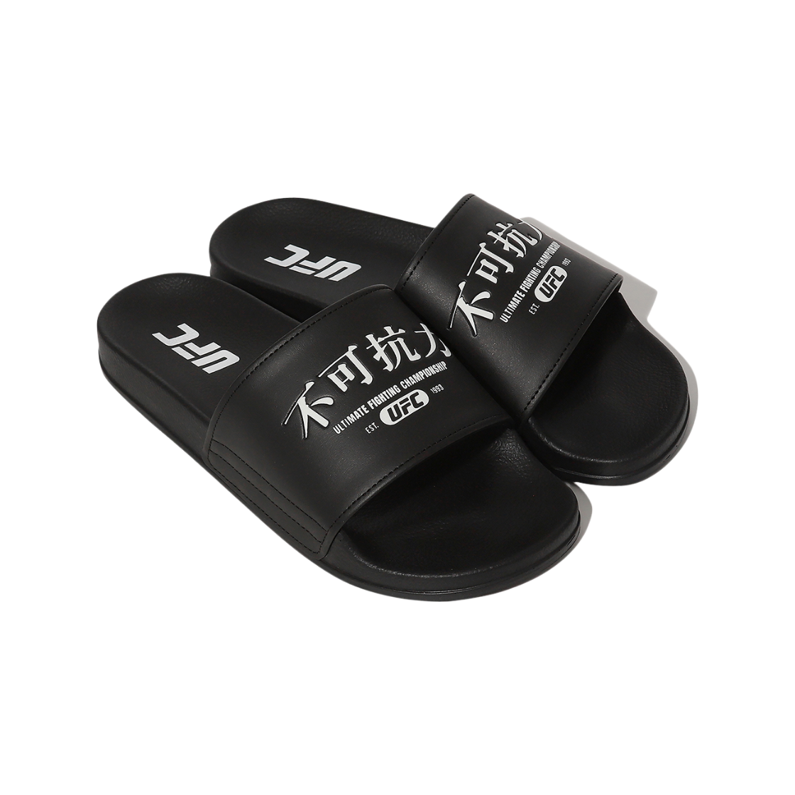 유에프씨 스포츠 불가항력 슬라이드 블랙 U2FWX2302BK(UFC SPORT Undeniable Force Slide Black)