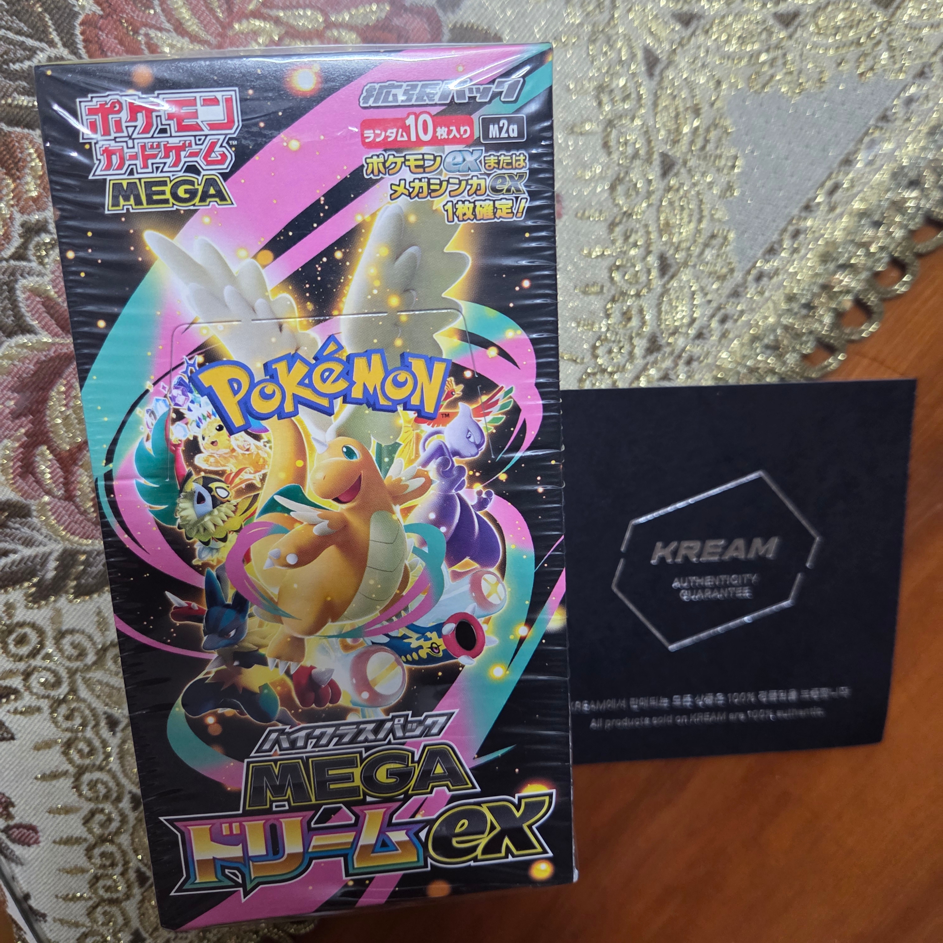 Pokemon TCG Mega High Class Pack MEGA Dream ex Box (Pack of 10/Japanese Ver.) 착용 스타일