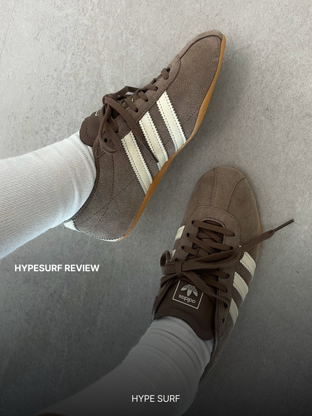 (W) Adidas Tokyo Earth Strata Off White 착용 스타일 - 1