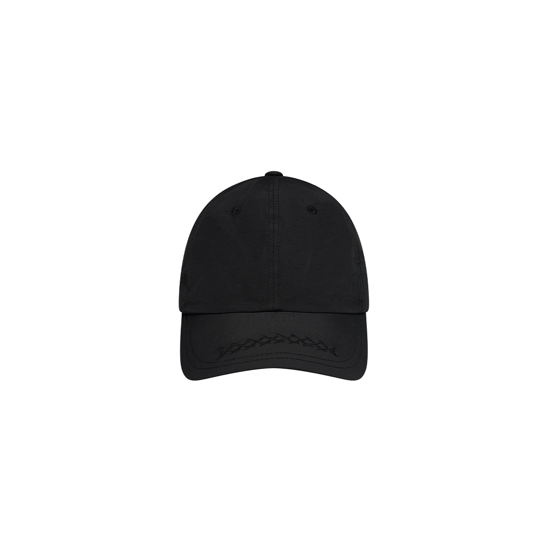 준느 A08 IX 로고 볼캡 나일론 블랙(Junne A08 IX Logo Ball Cap Nylon Black)