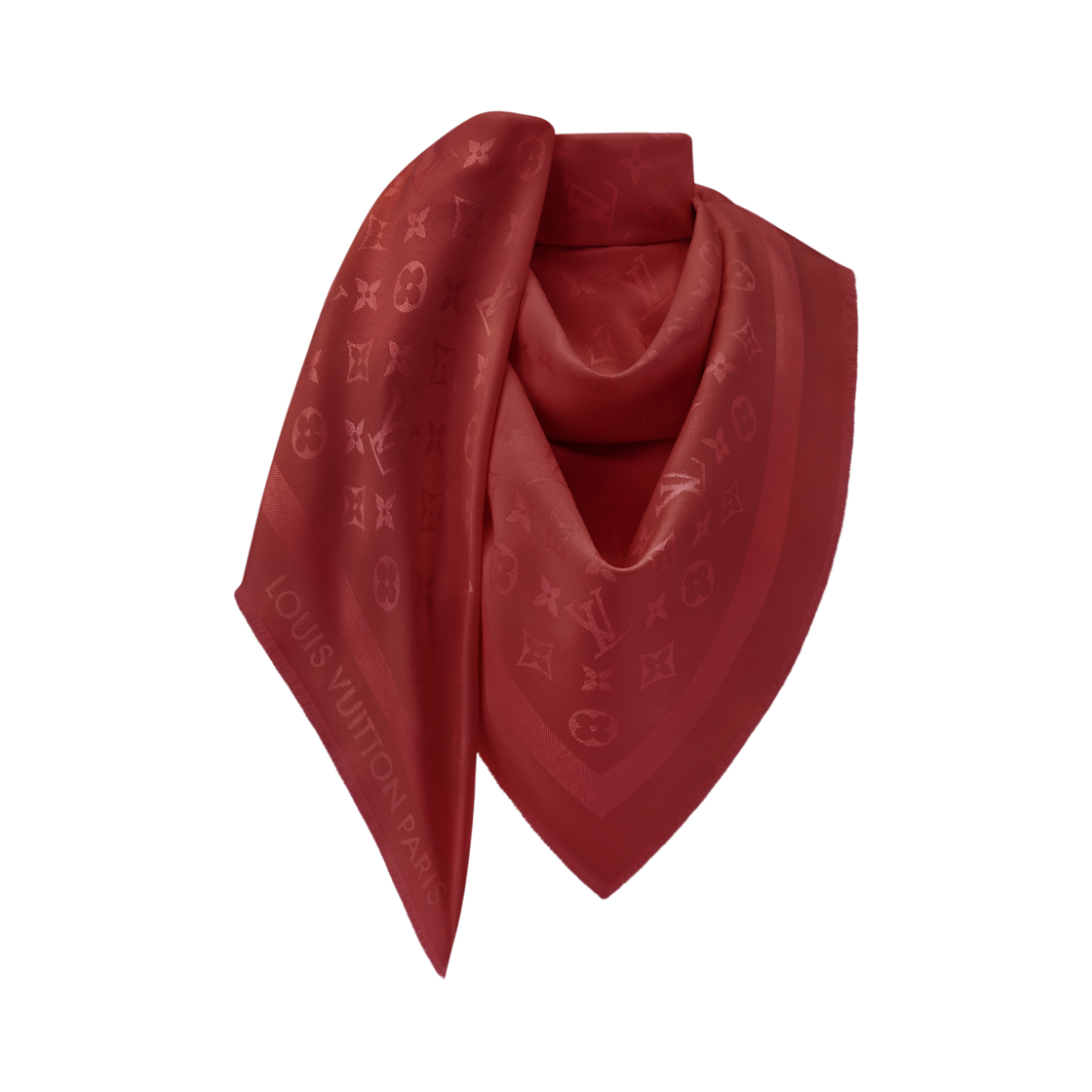 (W) 루이비통 모노그램 클래식 숄 루즈 비통((W) Louis Vuitton Monogram Classic Shawl Rouge Vuitton) - 2
