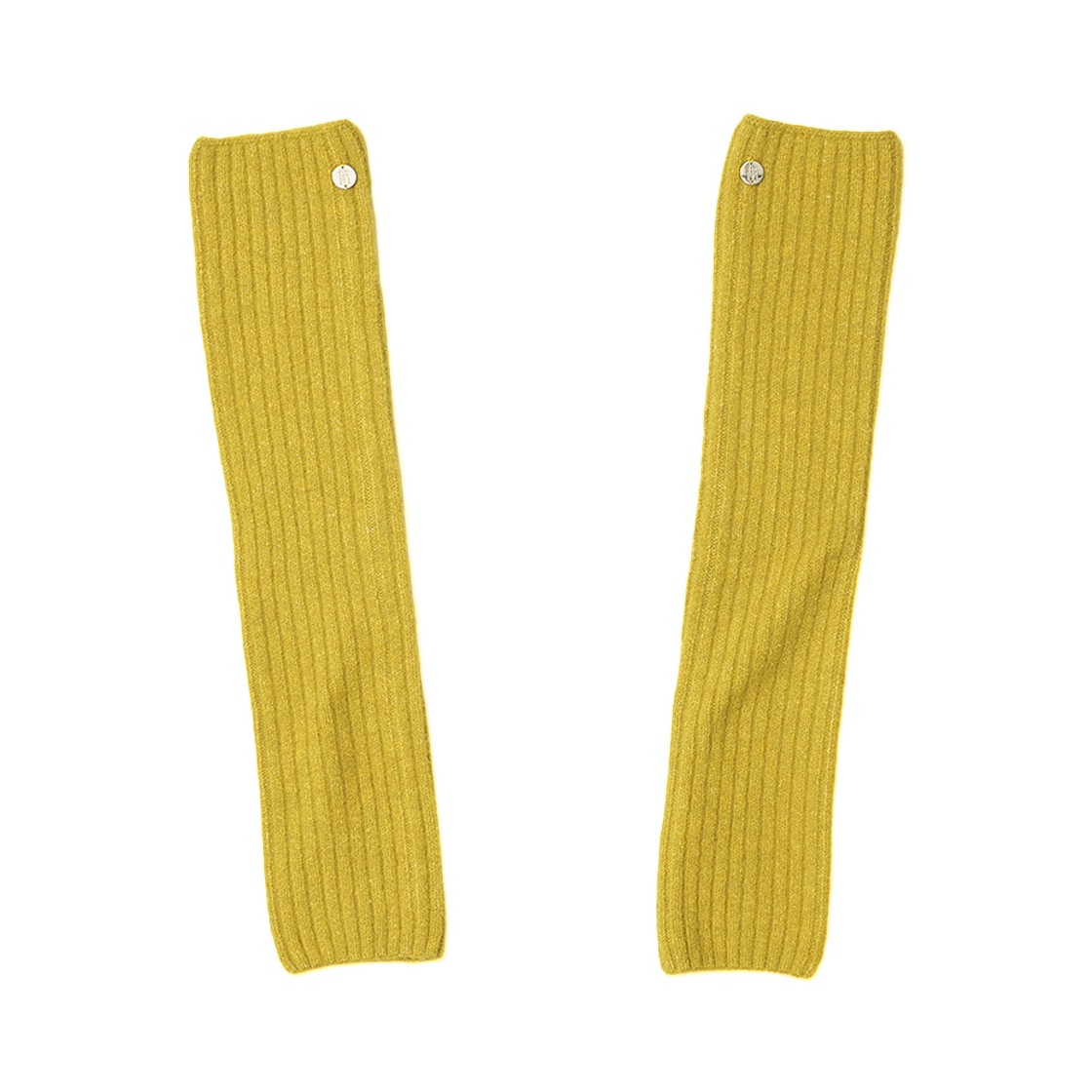 (W) 파르티멘토 립드 레그 워머 머스타드((W) Partimento Ribbed Leg Warmer Mustard)