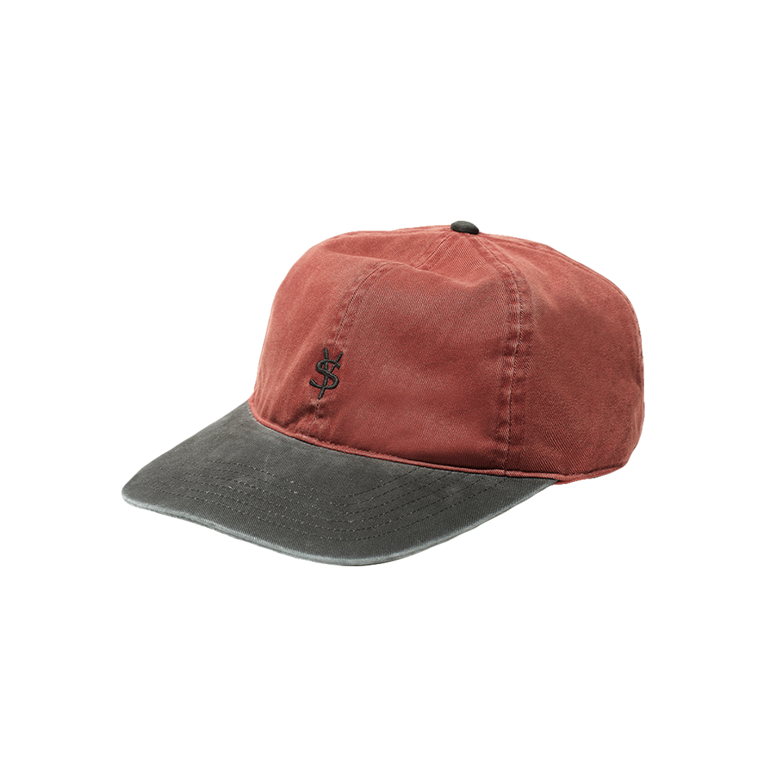선데이세레머니 SY 클래식 빈티지 로고 캡 - 레드 블랙(Sunday Ceremony Sy Classic Vintage Logo Cap - Red Black)